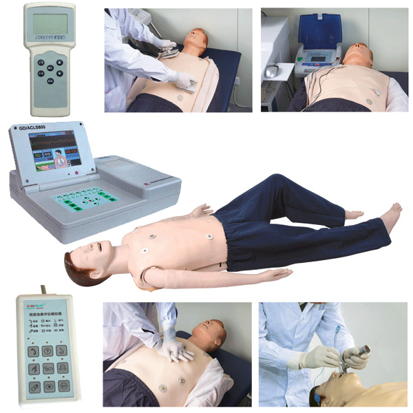 GD/ACLS800高級(jí)多功能成人綜合急救訓(xùn)練模擬人（ACLS高級(jí)生命支持、嵌入式系統(tǒng)）