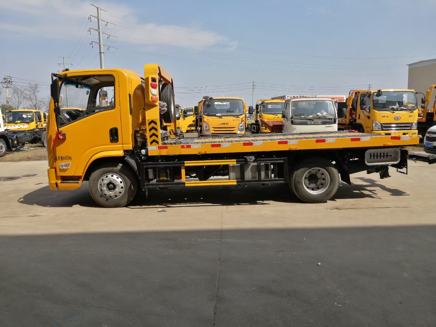 國(guó)六陜汽德龍K3000清障車(chē)