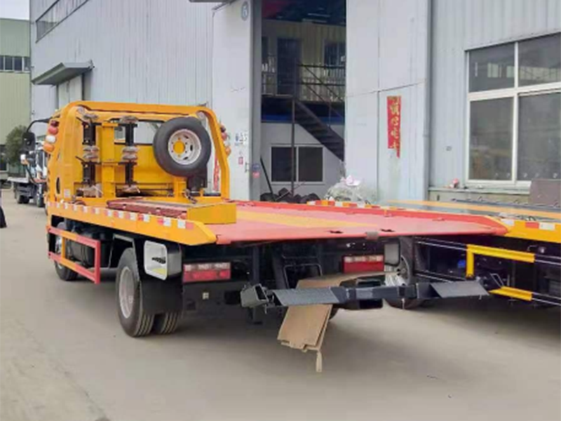 解放國六錫柴藍牌清障車
