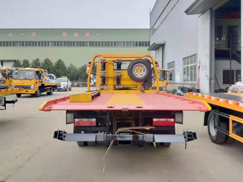 解放國六錫柴藍牌清障車
